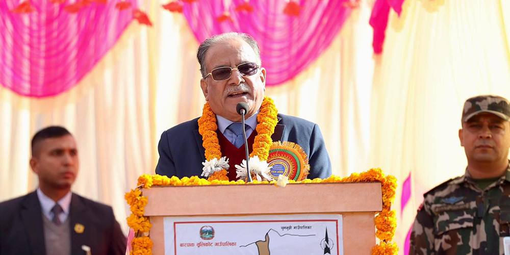 बूढीगण्डकी आयोजना निर्माण गर्न आर्थिक अभाव हुँदैन : प्रधानमन्त्री