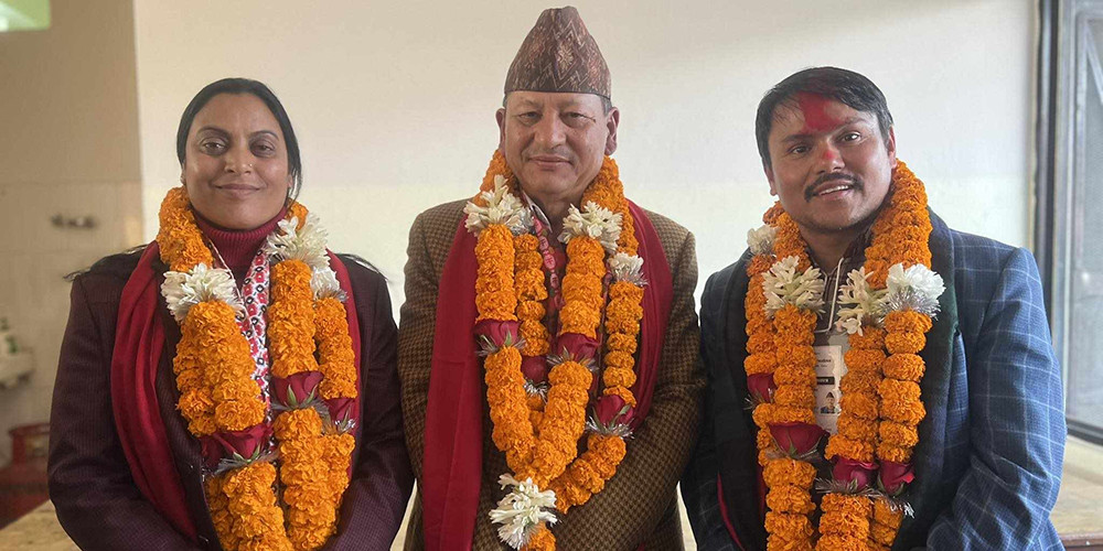 राष्ट्रियसभामा गण्डकीबाट सत्तारुढ गठबन्धनका तीन जना उम्मेदवार विजयी 