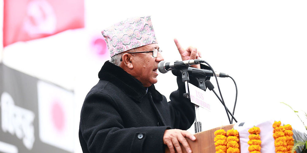 ओलीले सर्त नमाने माधव समूहले अलग पार्टी बनाउने