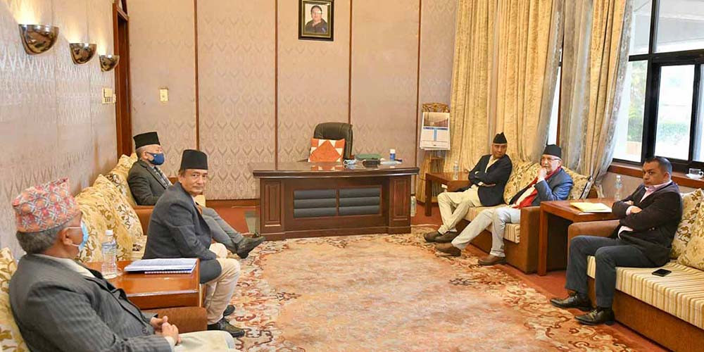 सत्तारुढ दल कांग्रेस र प्रतिपक्ष एमालेबीच छलफल सकारात्मक