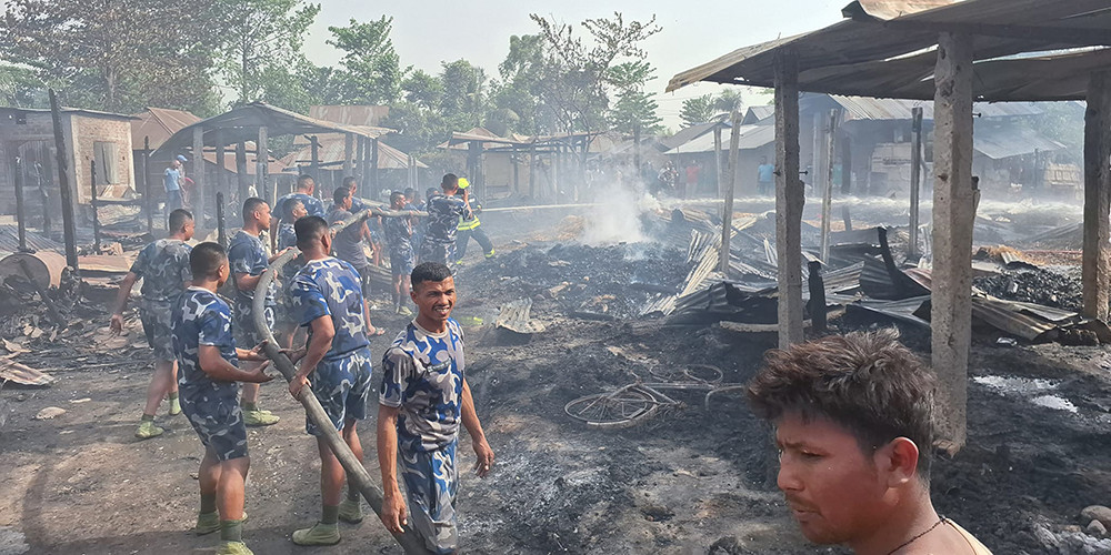 चौबिस दिनमा आगलागी, डढेलो र चट्याङबाट सत्ताइस जनाको मृत्यु
