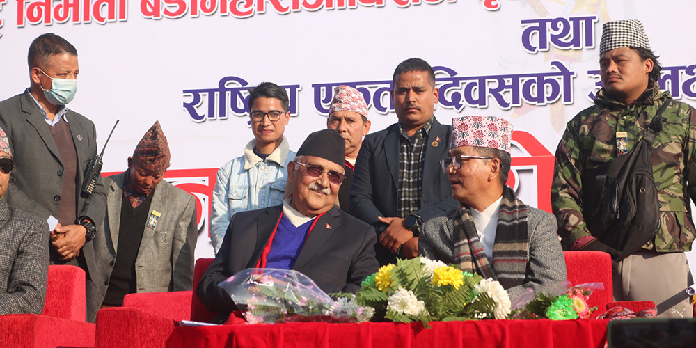 राप्रपाको चियापानमा प्रधानमन्त्रीसहित शीर्ष नेता सहभागी