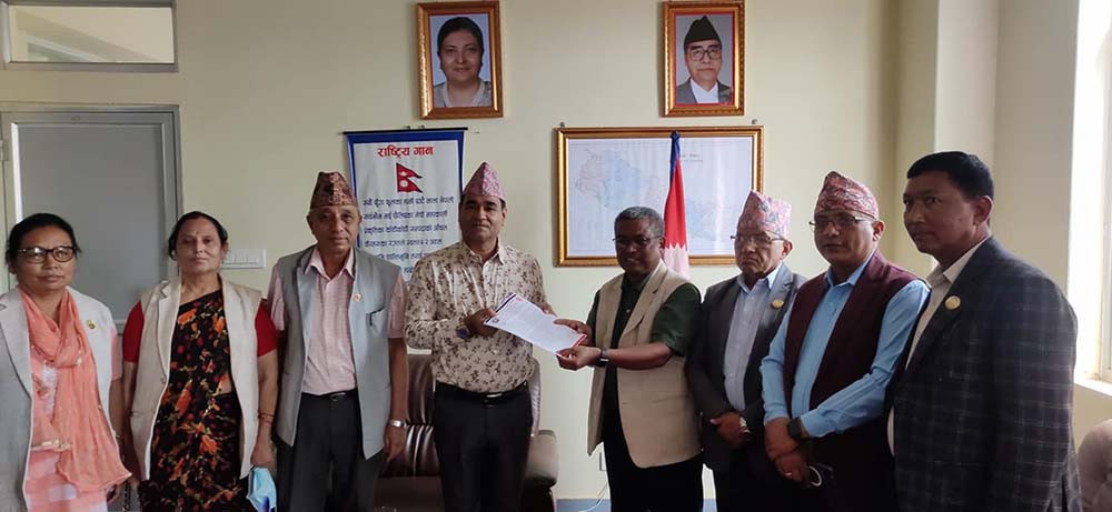 बाढी प्रभावित कृषकलाई क्षतिपूर्ति दिन माग