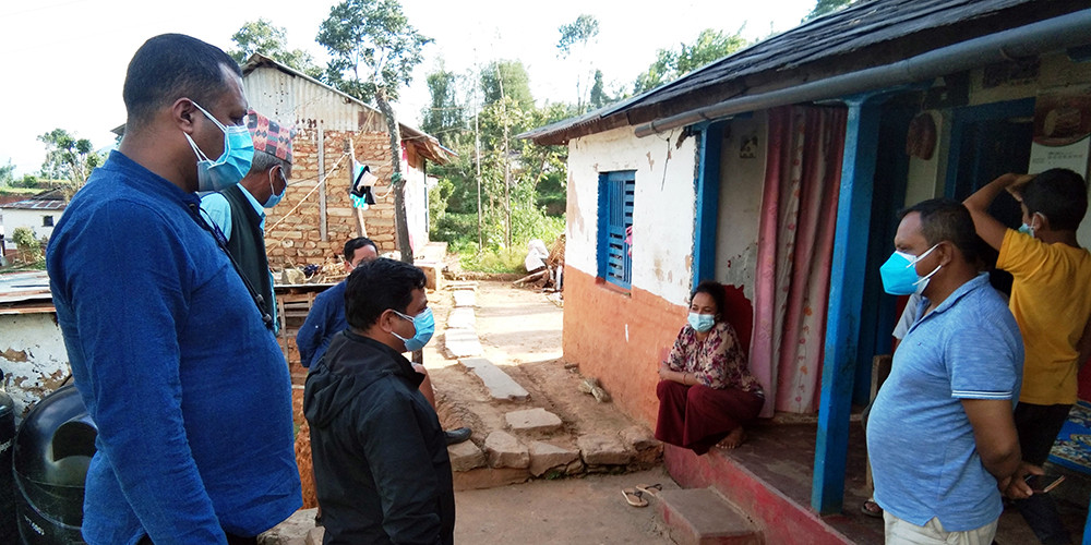स्थानीय तहमा चिकित्सकसहितका कोरोना अस्पताल