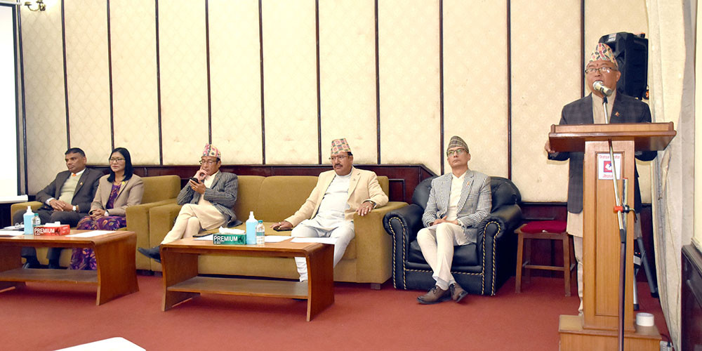 संवैधानिक आयोगहरूलाई बेग्लै कर्मचारी सेवा समूह आवश्यक : प्रमुख आयुक्त थपलिया 