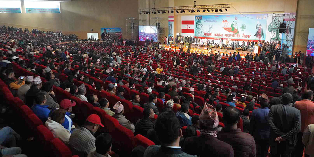 महासमितिको निर्वाचन हुन नसकेका क्षेत्रका सबै महाधिवेशन प्रतिनिधिले महासमिति बैठकमा भाग लिन पाउने