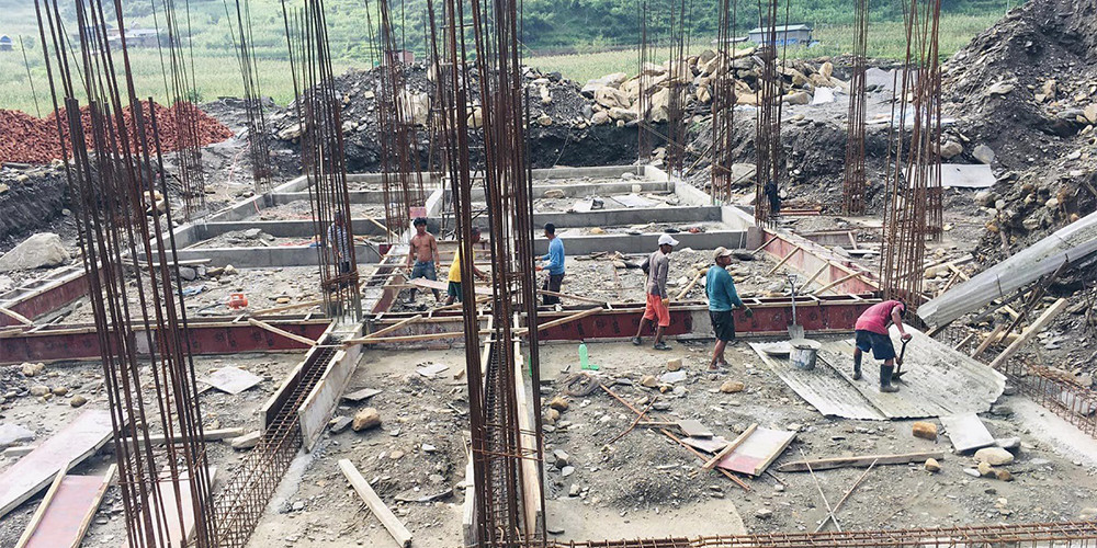पर्वतको भँगरा स्वास्थ्य चौकी भवन ६ वर्षमा पनि बनेन