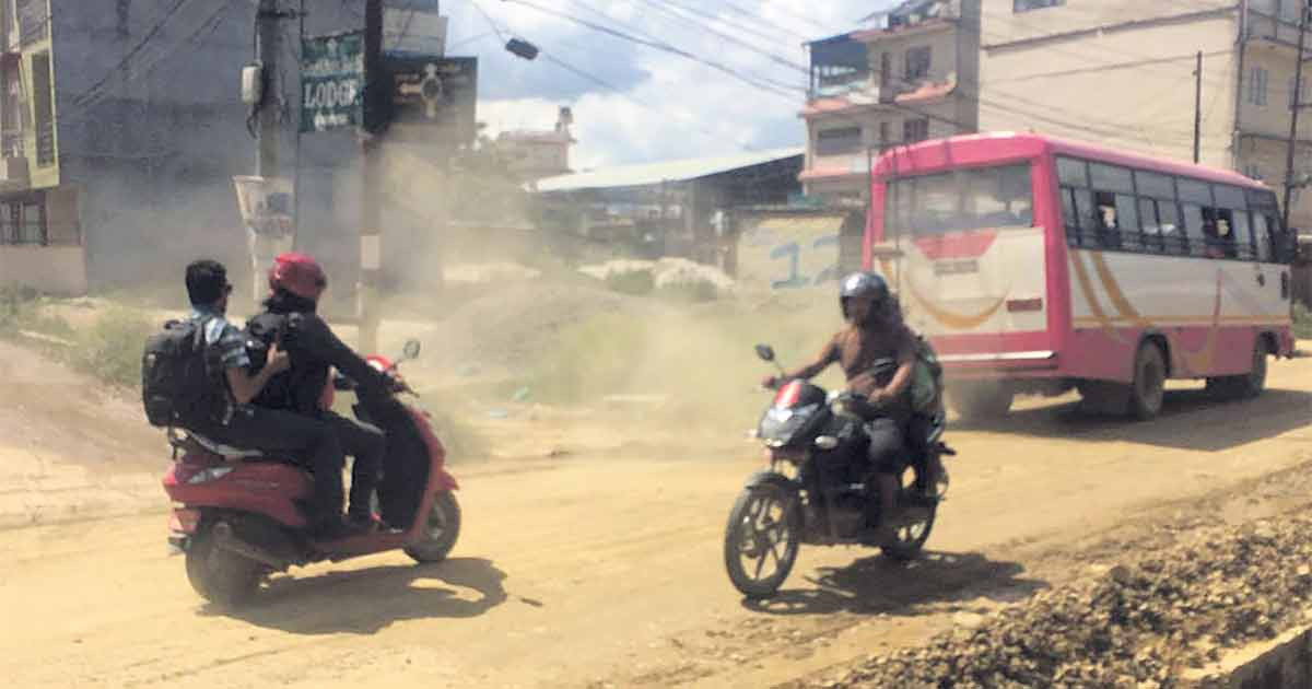 चार वर्ष बित्दा पनि सम्पन्न भएन ढोलाहिटी–लेले सडक   