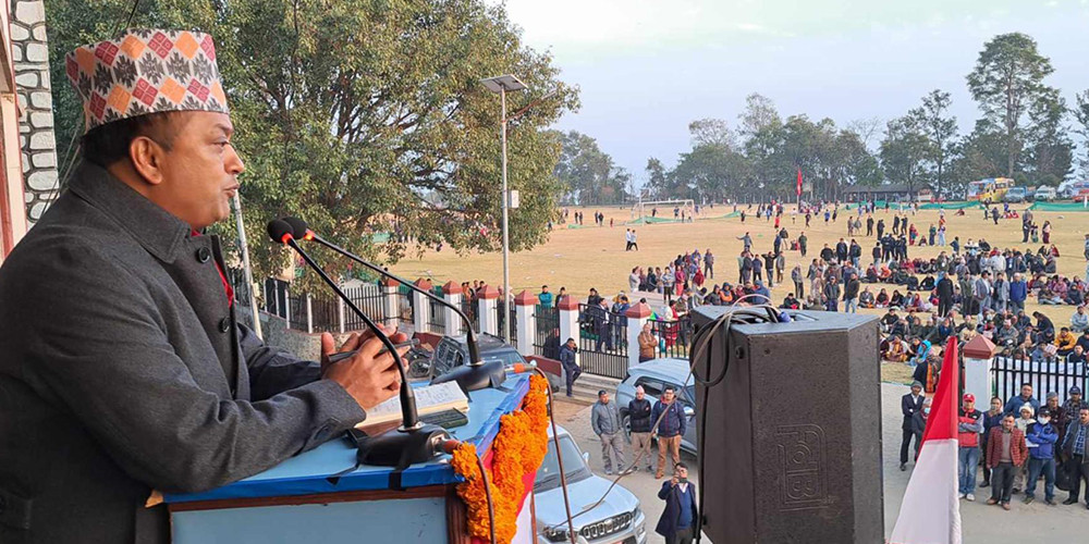 पार्टीको विधान र व्यवस्था बदल्नुपर्छ : महामन्त्री थापा