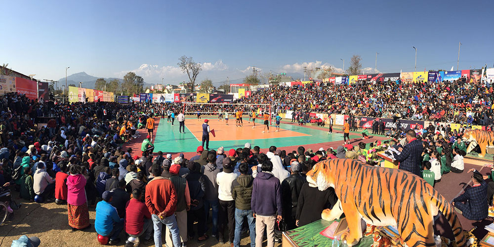गण्डकी र एपिएफलाई टाइगर कप भलिबलको उपाधि