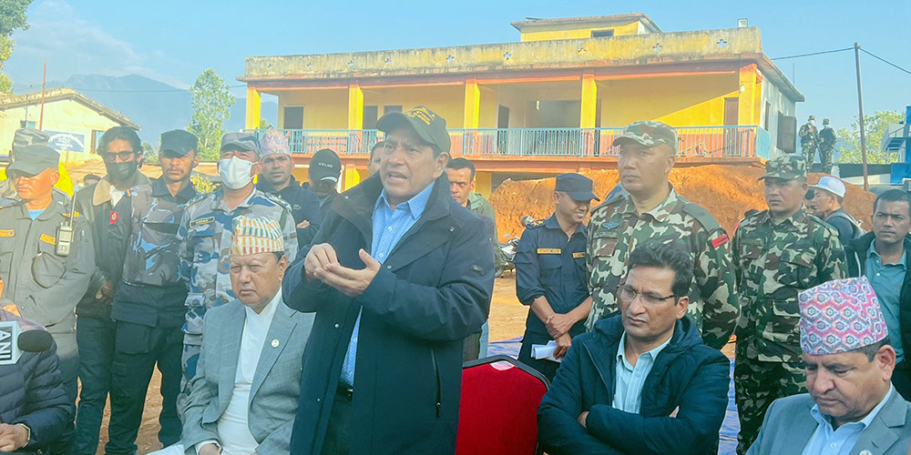 भूकम्पपीडितलाई सरकारले सघाउने