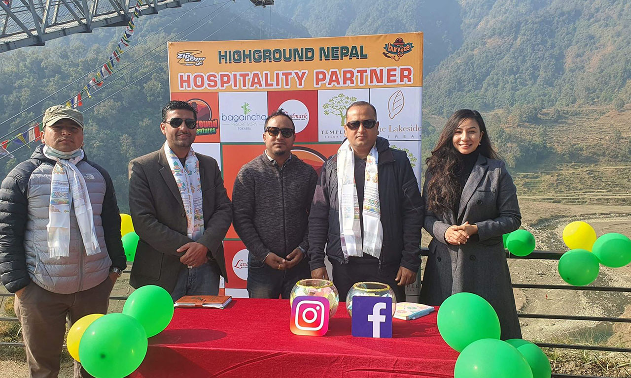 चार जोडीले जिते ‘बञ्जी कपल च्यालेन्ज’