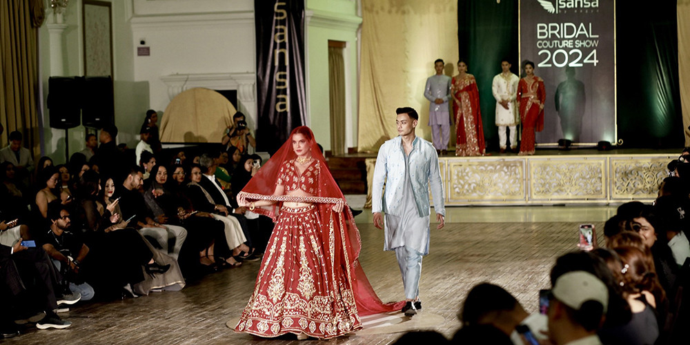 'ब्राइडल कॉउचर फेसन  शो'