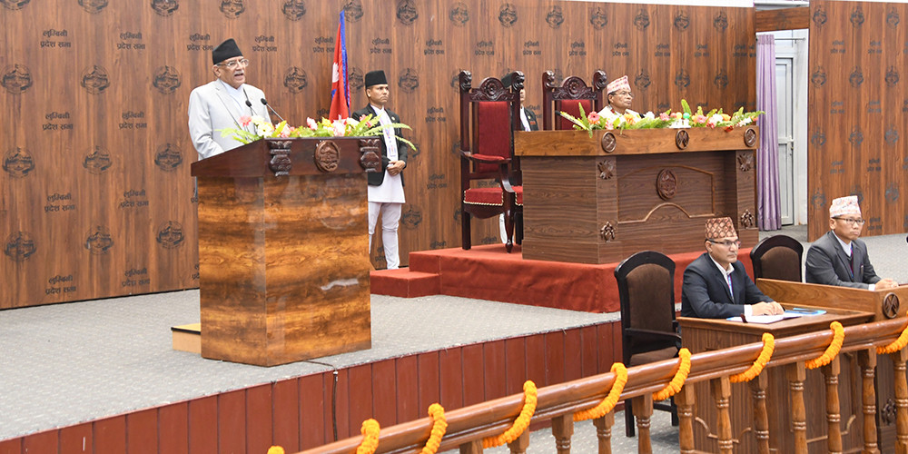 प्रदेश संरचना सङ्घ र स्थानीय तहलाई जोड्ने महत्त्वपूर्ण सेतु हो : प्रधानमन्त्री प्रचण्ड 