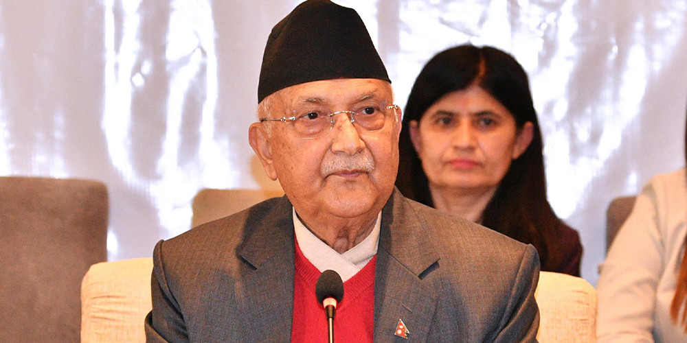 प्रधानमन्त्रीलाई दिल खोलेर विश्वासको मत दिनुस्, नत्र अल्पमतको सरकार बन्छ : ओली