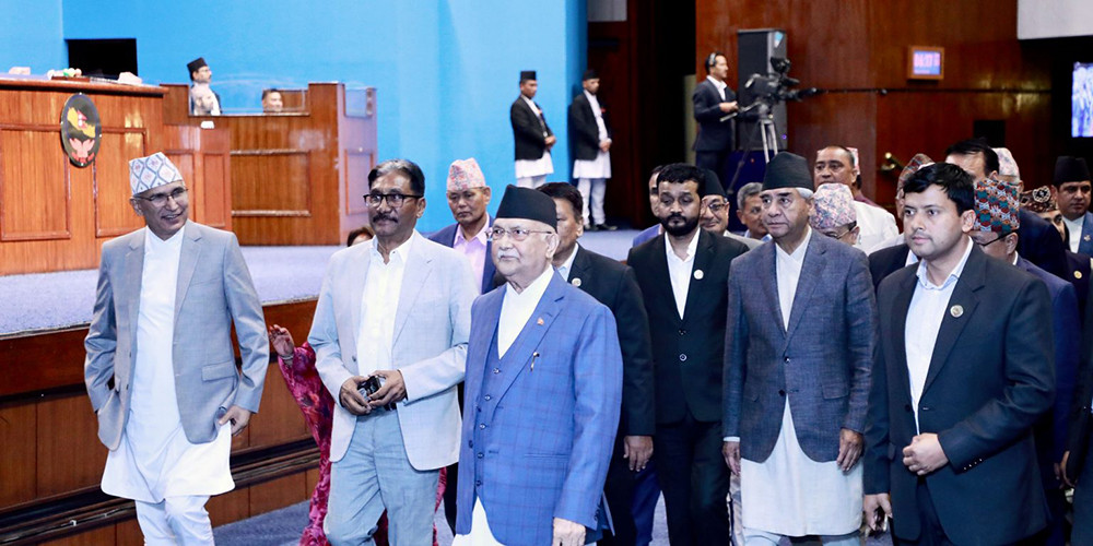 प्रधानमन्त्री ओलीलाई दुई तिहाइ विश्वासको मत प्राप्त
