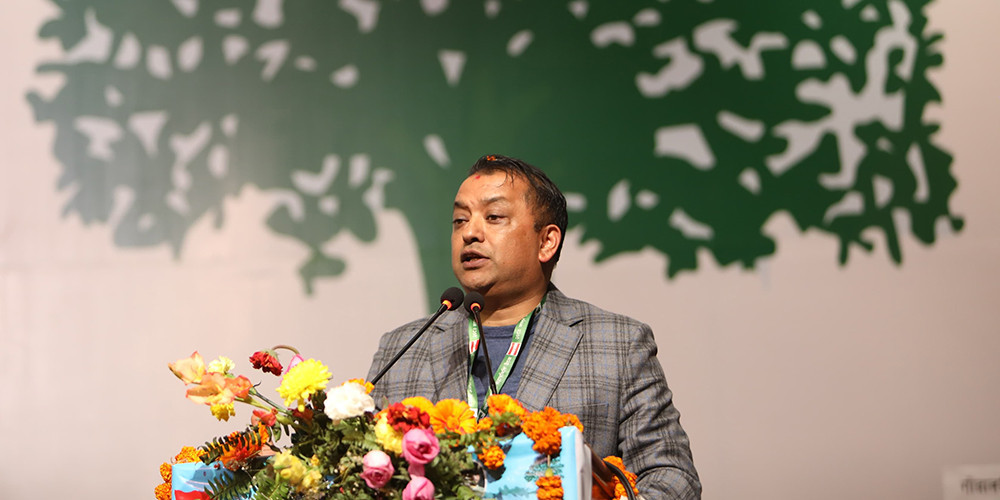 गृहमन्त्री रवि लामिछाने सहकारीसम्बन्धी विवादमा मुछिएकाले पदमा रहन उपयुक्त हुँदैन : महामन्त्री थापा 