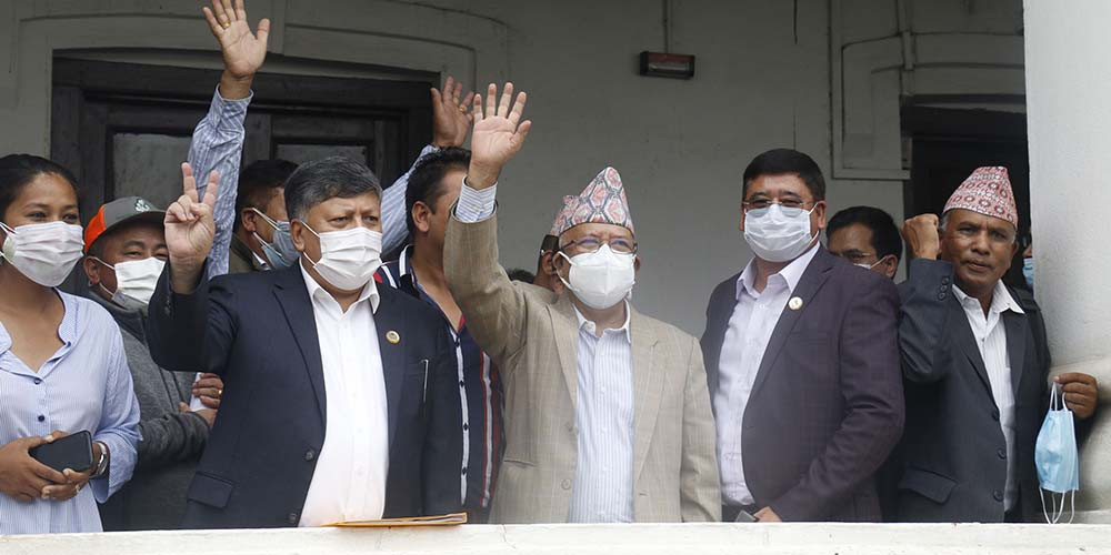 नेपाल नेतृत्वको नेकपा (एस) आठ जिल्लामा नील, जनप्रतिनिधिले एमाले छाडेनन्