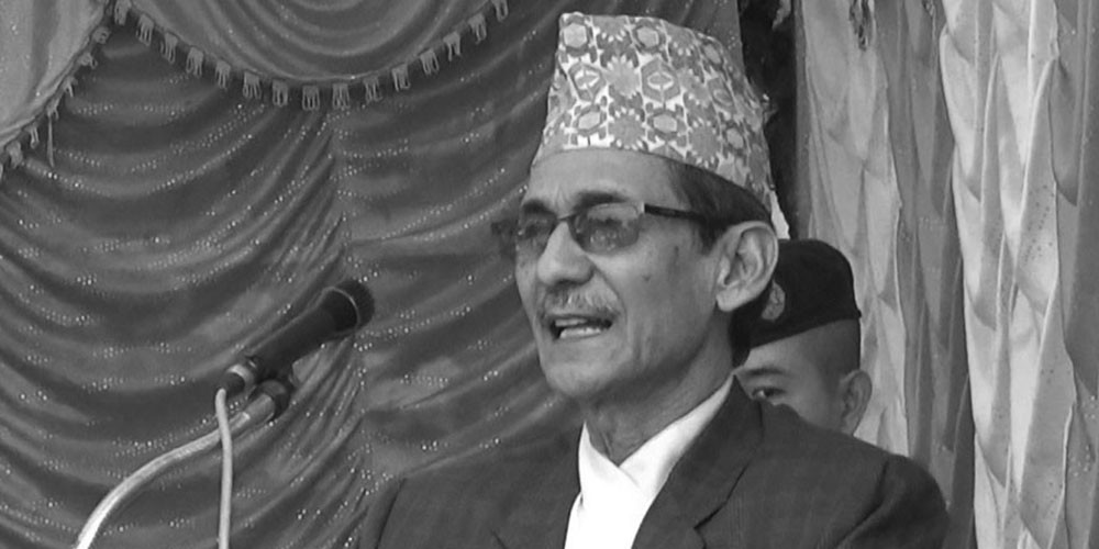 कोरोनाबाट सुदूरपश्चिमका पूर्व प्रदेश प्रमुखको निधन