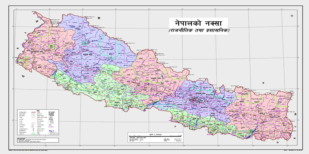 नयाँ नक्सा र सत्तारुढ दलको दुई चिरा 
