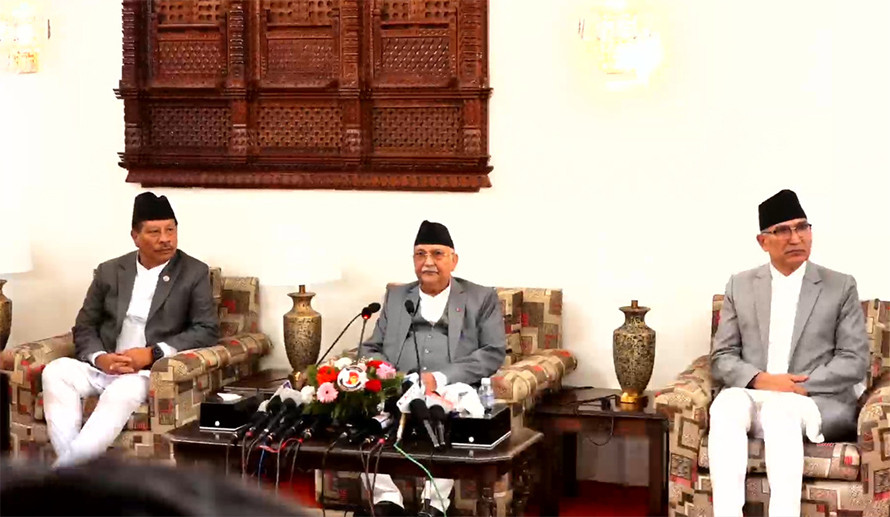 म भैँसी दुहुन गएर दूध लिएर आएको होइन : प्रधानमन्त्री ओली