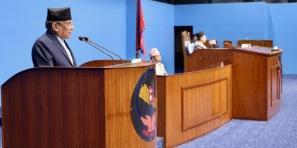 राष्ट्रिय समस्या समाधान गर्न राष्ट्रिय सहमति आवश्यक छ : प्रधानमन्त्री दाहाल