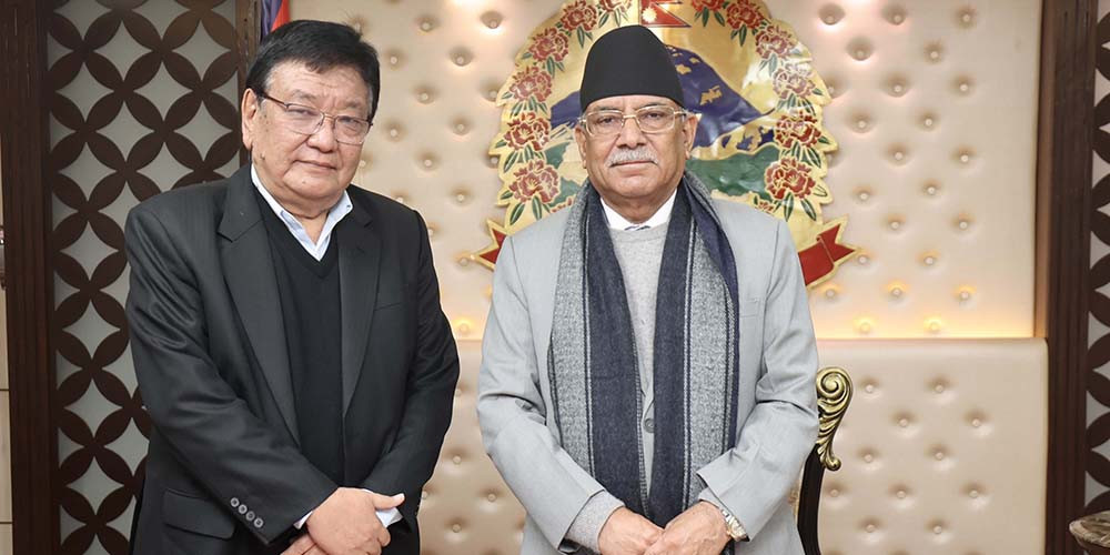 तिलगङ्गा आँखा अस्पताललाई विश्वविद्यालयमा रुपान्तरण गर्ने प्रधानमन्त्रीको प्रतिबद्धता