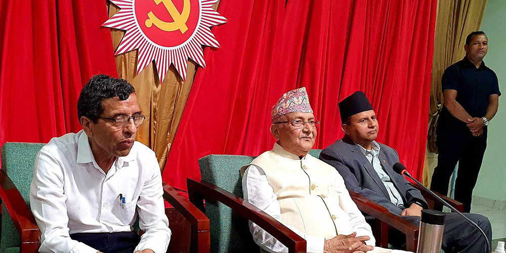 परिवर्तनका लागि राजनीति गरेको हो : अध्यक्ष ओली
