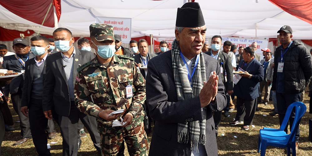 कांग्रेस सभापतिको मतगणना जारी, बढ्यो मतान्तर