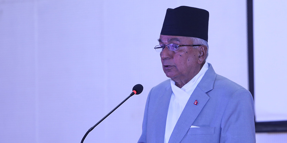 शासकीय कमजोरीलाई राजनीतिक निष्ठा र लोकतन्त्रको पवित्रताले जित्नैपर्छ : राष्ट्रपति पौडेल