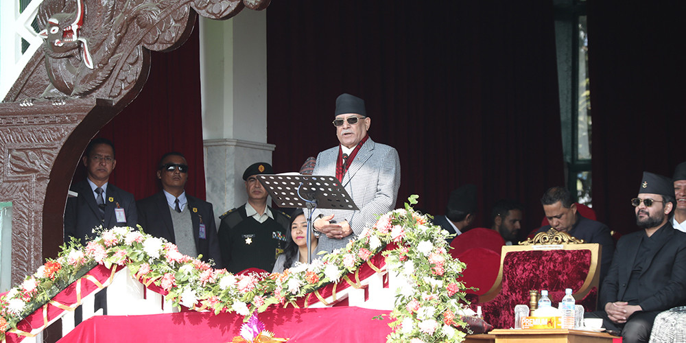 कामपाका प्रगतिशील कामबाट सङ्घीय सरकारलाई उत्प्रेरणा मिलेको छ : प्रधानमन्त्री