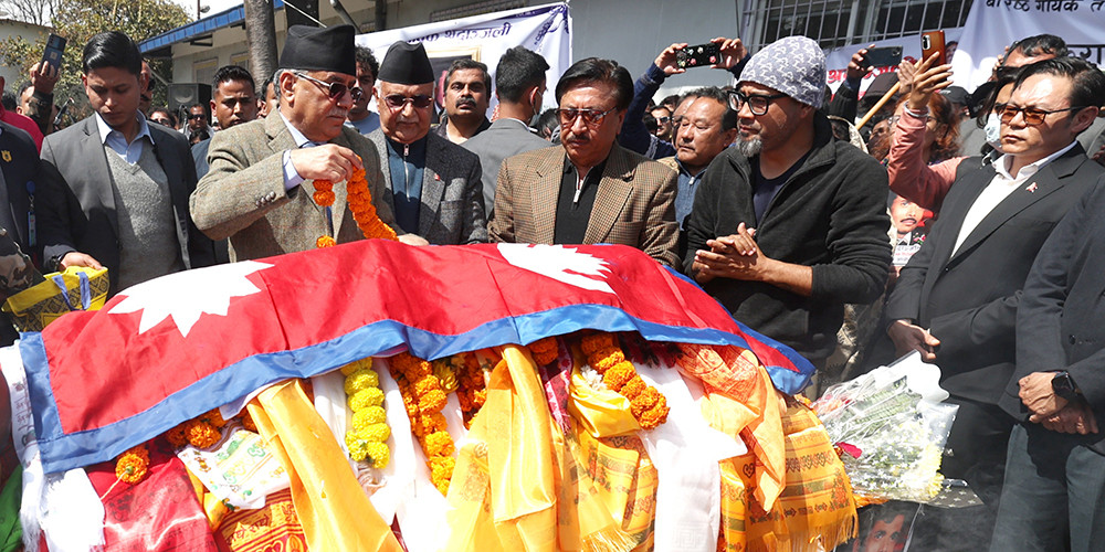 भजन शिरोमणि आचार्यको भावपूर्ण बिदाइ