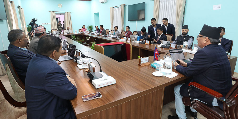 सरकारको न्यूनतम नीतिगत प्राथमिकता र साझा सङ्कल्प सार्वजनिक
