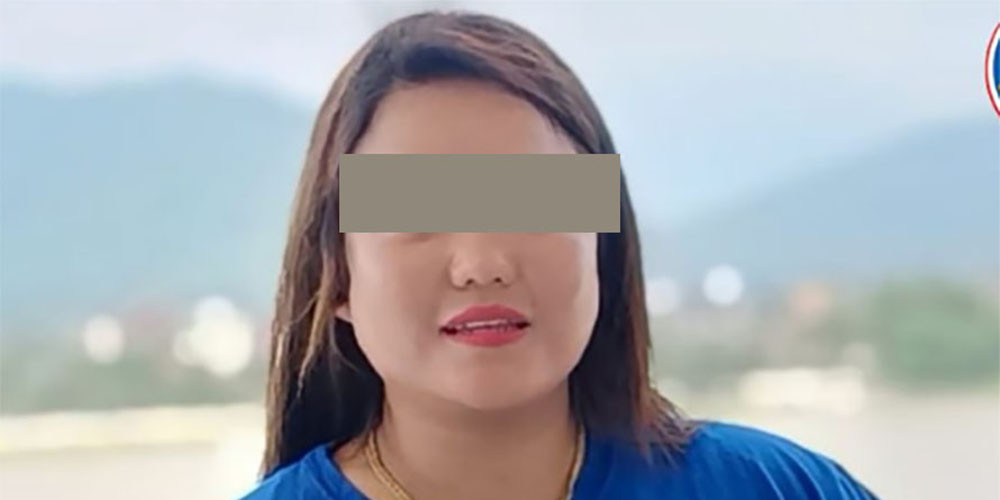 कुटपिट गरेको आरोपमा शर्मिला वाइबा पक्राउ 