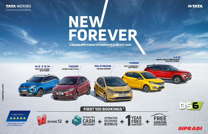 टाटाको बिएस ६ इन्जिनका गाडीहरुको प्रि–बुकिङ खुल्ला
