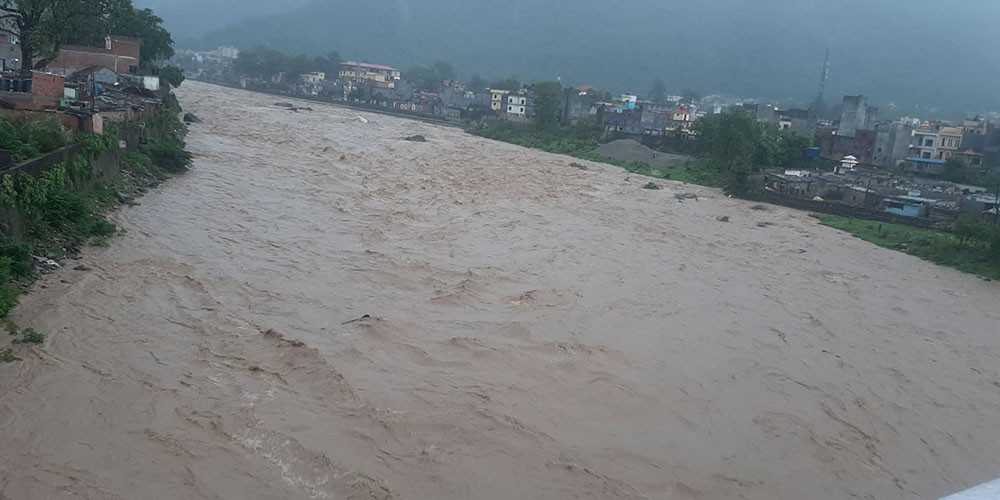 नदी आसपासका बस्ती उच्च जोखिममा