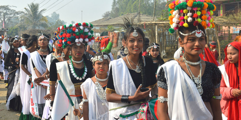 माघी पर्व उल्लासपूर्वक मनाइँदै