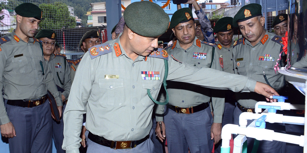 मुख्यालयमा पहिलो पटक पानी प्रशोधन स्थलको निर्माण