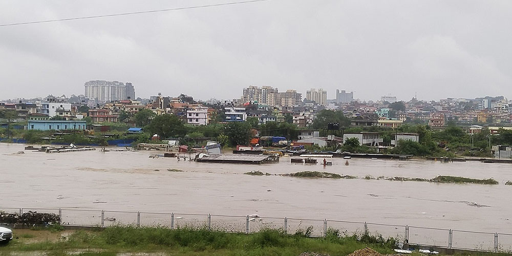 बाढीले क्षति गरेको नख्खु खोलाको पानी वितरण गरिने