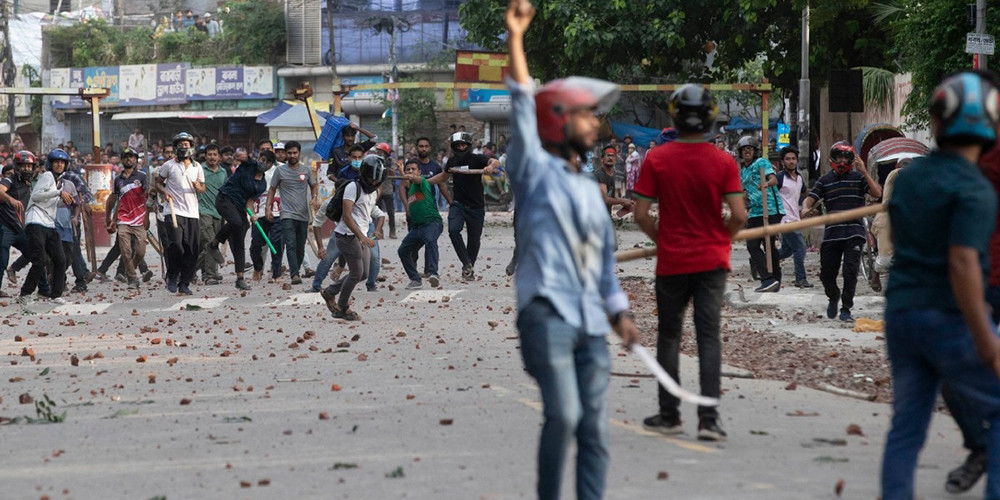 बंगलादेशमा पुन भड्किदै हिंसा