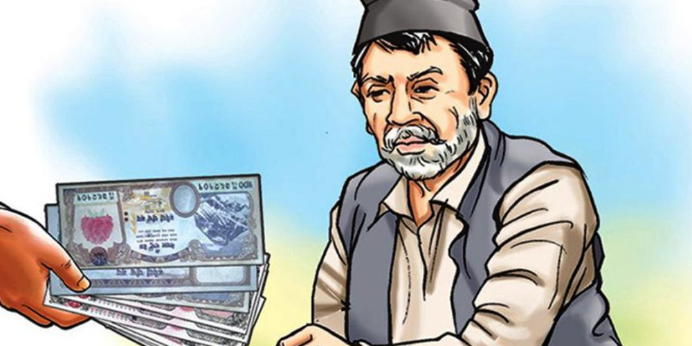 टोलटोलमा पुगेर सामाजिक सुरक्षाभत्ता वितरण