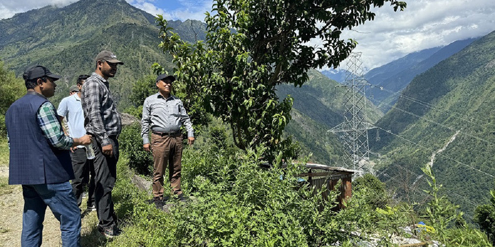 चिलिमे-त्रिशूली २२० केभी प्रसारण लाइन निर्माण अन्तिम चरणमा