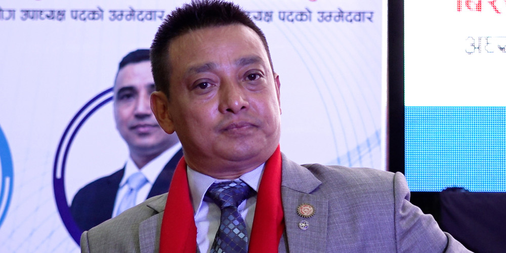 ललितपुर उद्योग वाणिज्य सङ्घको अध्यक्षमा बज्राचार्य