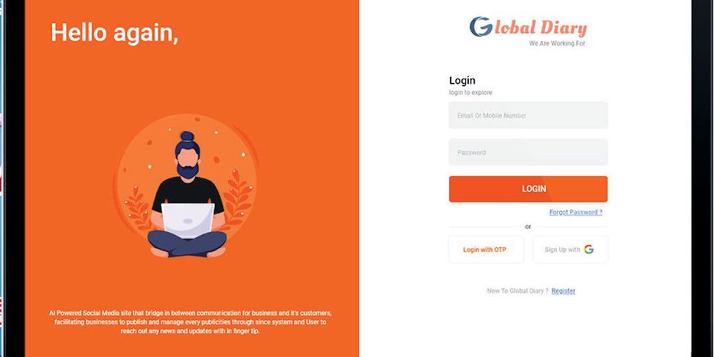 व्यापारलाई ग्राहकसँग प्रत्यक्ष जोड्ने सामाजिक सञ्जाल ग्लोबल डायरी सुरु हुँदै