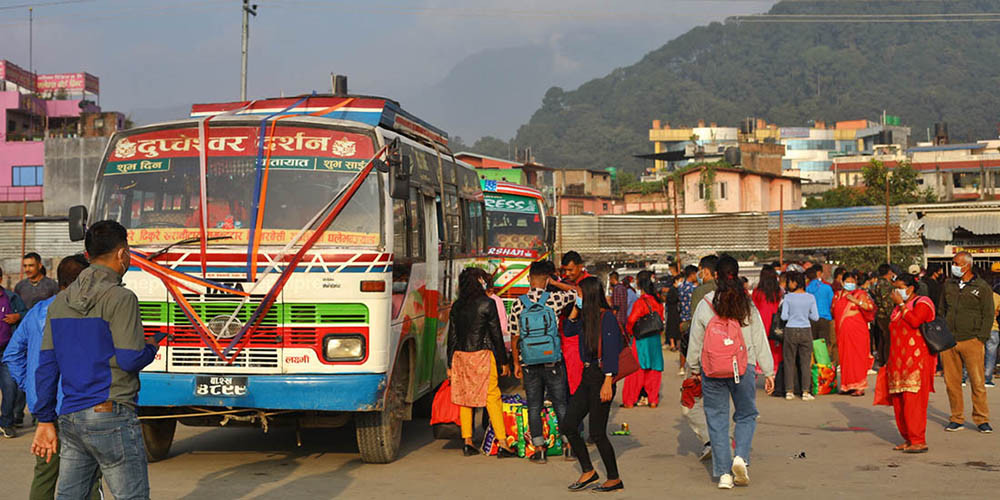 दसैँमा १८ लाखले काठमाडौँ छाड्ने अनुमान