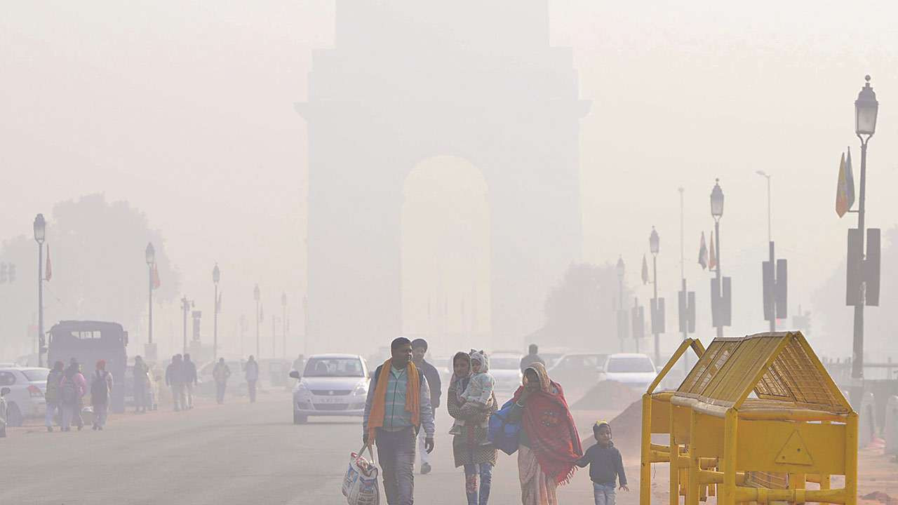 दिल्लीमा यो वर्षको जनवरीमा धेरै दिन चीसो 
