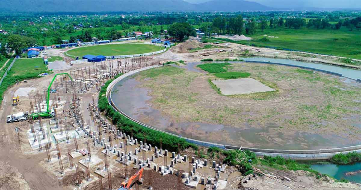 रंगशालाका लागि ललितपुर महानगरको २० लाख सहयोग
