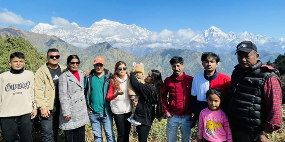 ढोरपाटनको ‘भ्यू प्वाइन्ट’ जलजला