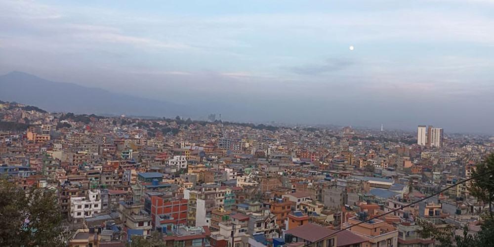 काठमाडौँमा प्रदूषण बढ्यो, मास्क लगाउन आग्रह 