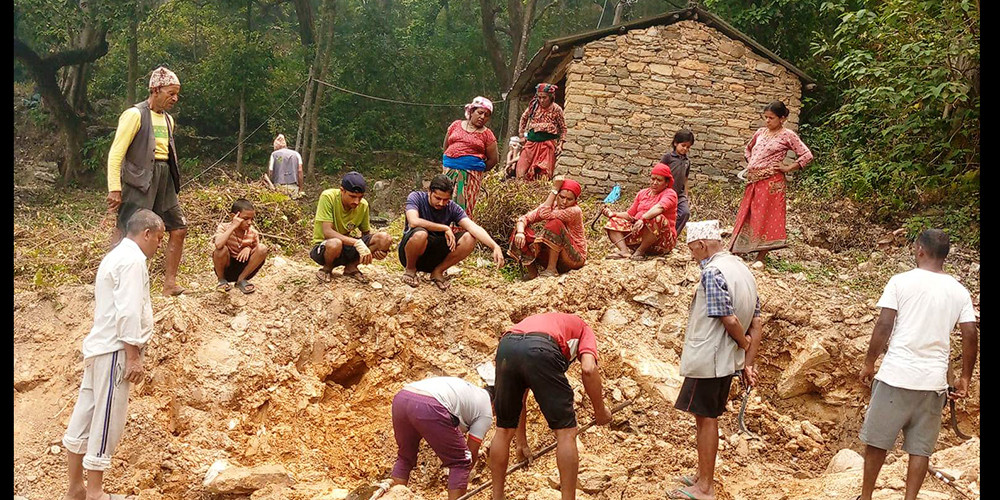 खडेरीले पानीको स्रोत कम हुँदै जान थालेपछि वैकल्पिक स्रोतको खोजी